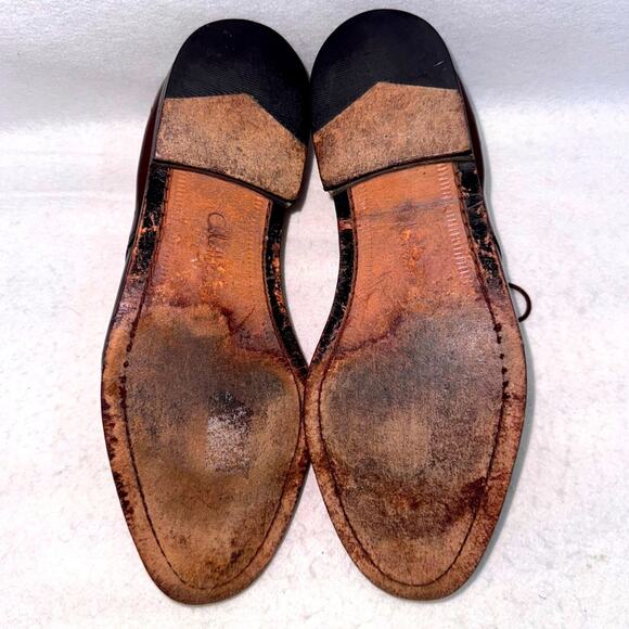 Men’s Cole Haan Mahogany Brown Leather Calhoun Dress Shoes Oxfords size 11 main image 6
